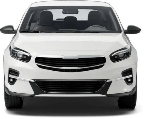 carro branco sedan, representando seguro auto bradesco