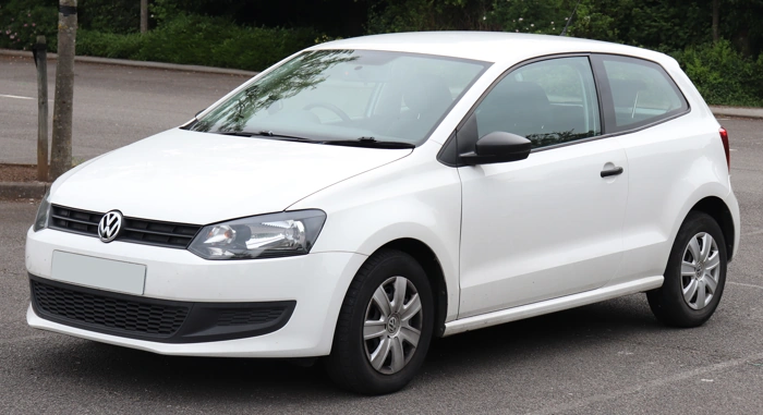 Polo branco, representando carros mais vendidos do Brasil.