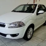 Fiat Siena na cor branca. Falando sobre o seguro fiat siena.