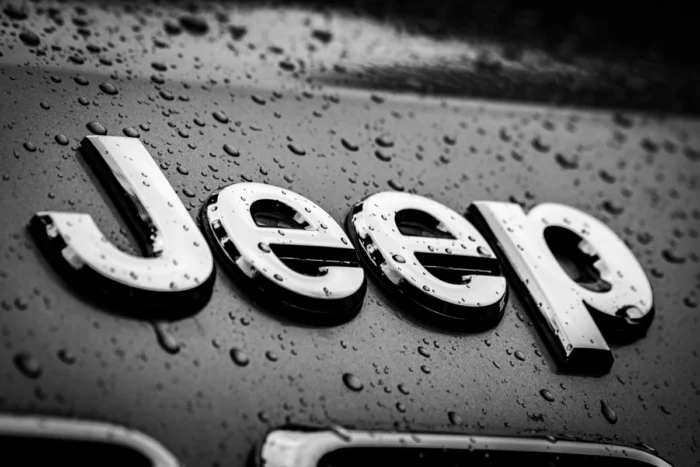 Logomarca da Jeep. Falando sobre o seguro jeep.