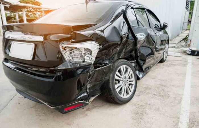 carro com perda parcial