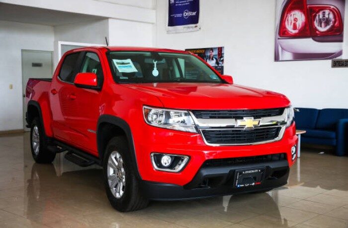 chevrolet colorado vermelho