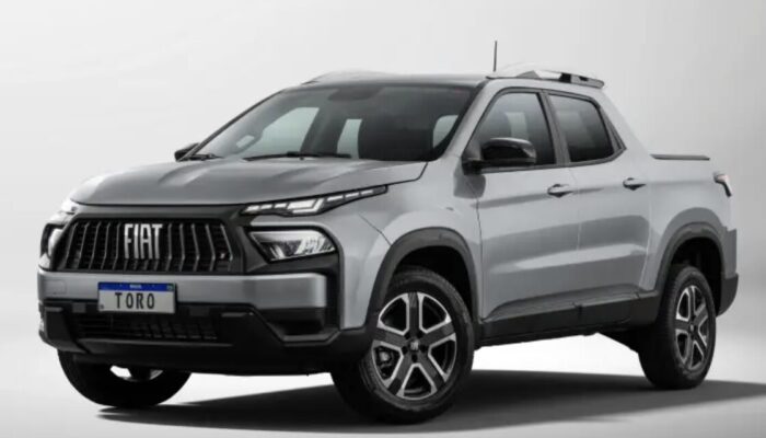 Seguro Fiat Toro 2026: imagem da Fiat Toro 2026 prata em estúdio