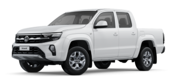 Volkswagen Amarok 2026 branca em estúdio, utilizada no conteúdo sobre seguro Amarok 2026 preço e informações da nova picape.