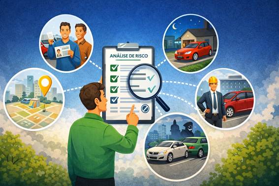 seguro de automóvel analise de risco