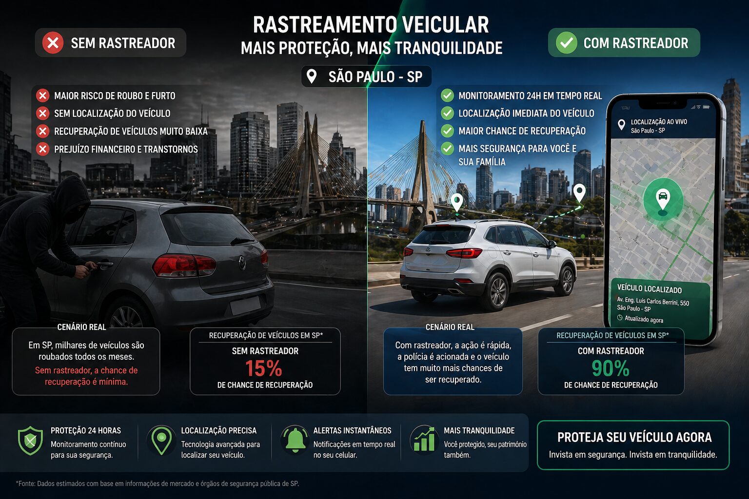 rastreador com seguro