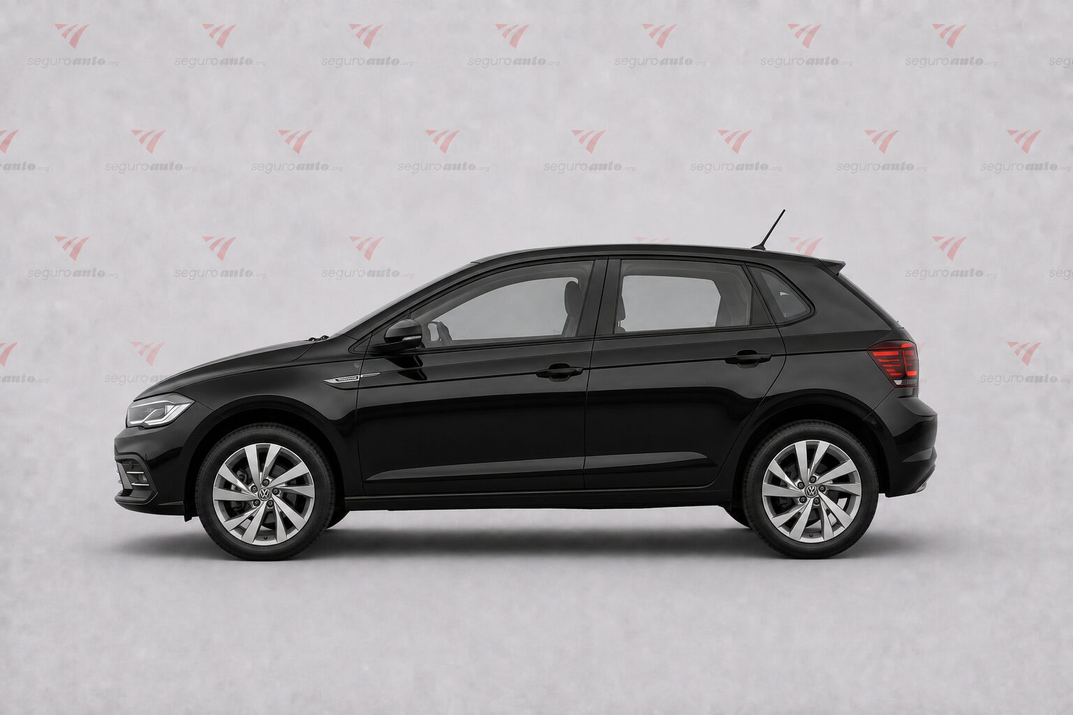 Vista lateral do Volkswagen Polo 2026 para comparar o preço do seguro