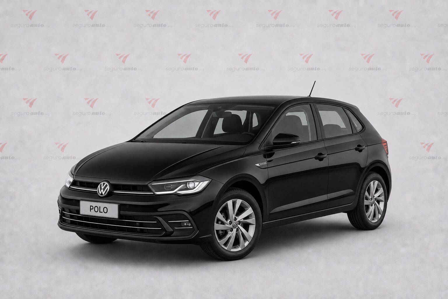 Volkswagen Polo 2026 visto de frente para cotação de seguro