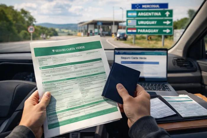 Carta Verde para a Argentina em 2026: exigências e fronteira