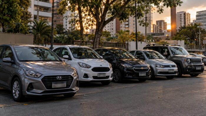 Carros mais roubados em 2026: ranking atualizado